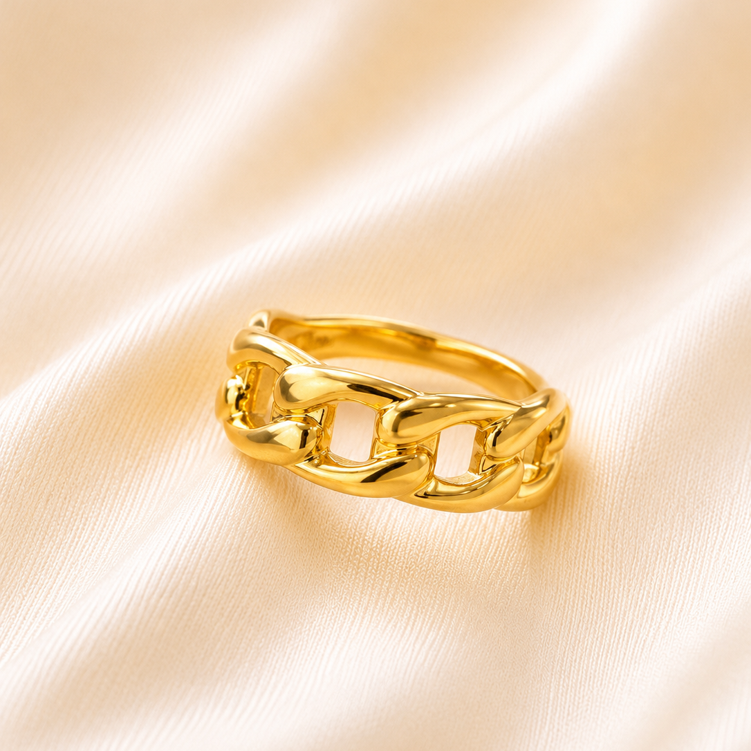 Cuban Luxe Womens Ring