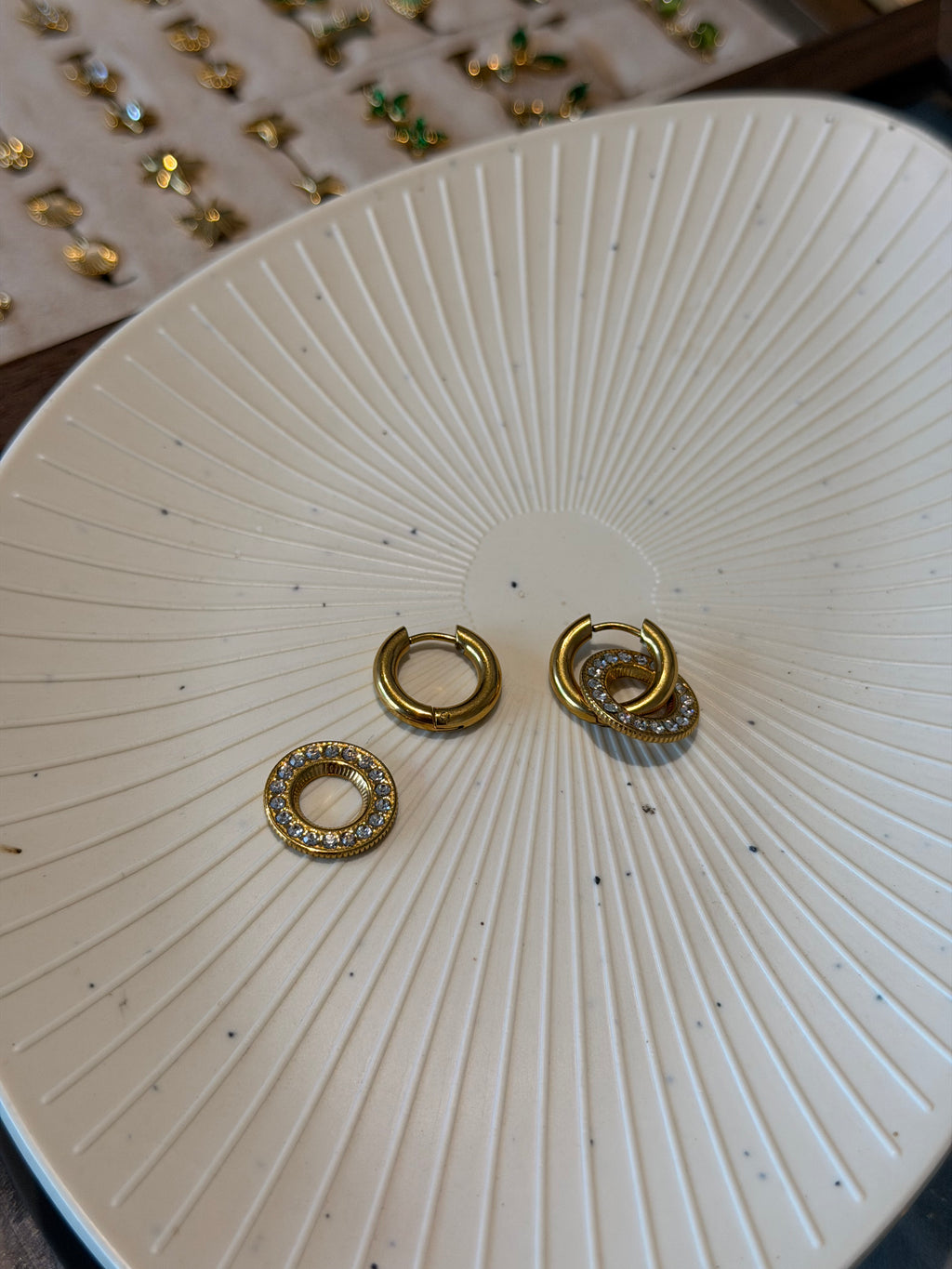 2 in 1 Nova Halo Earrings