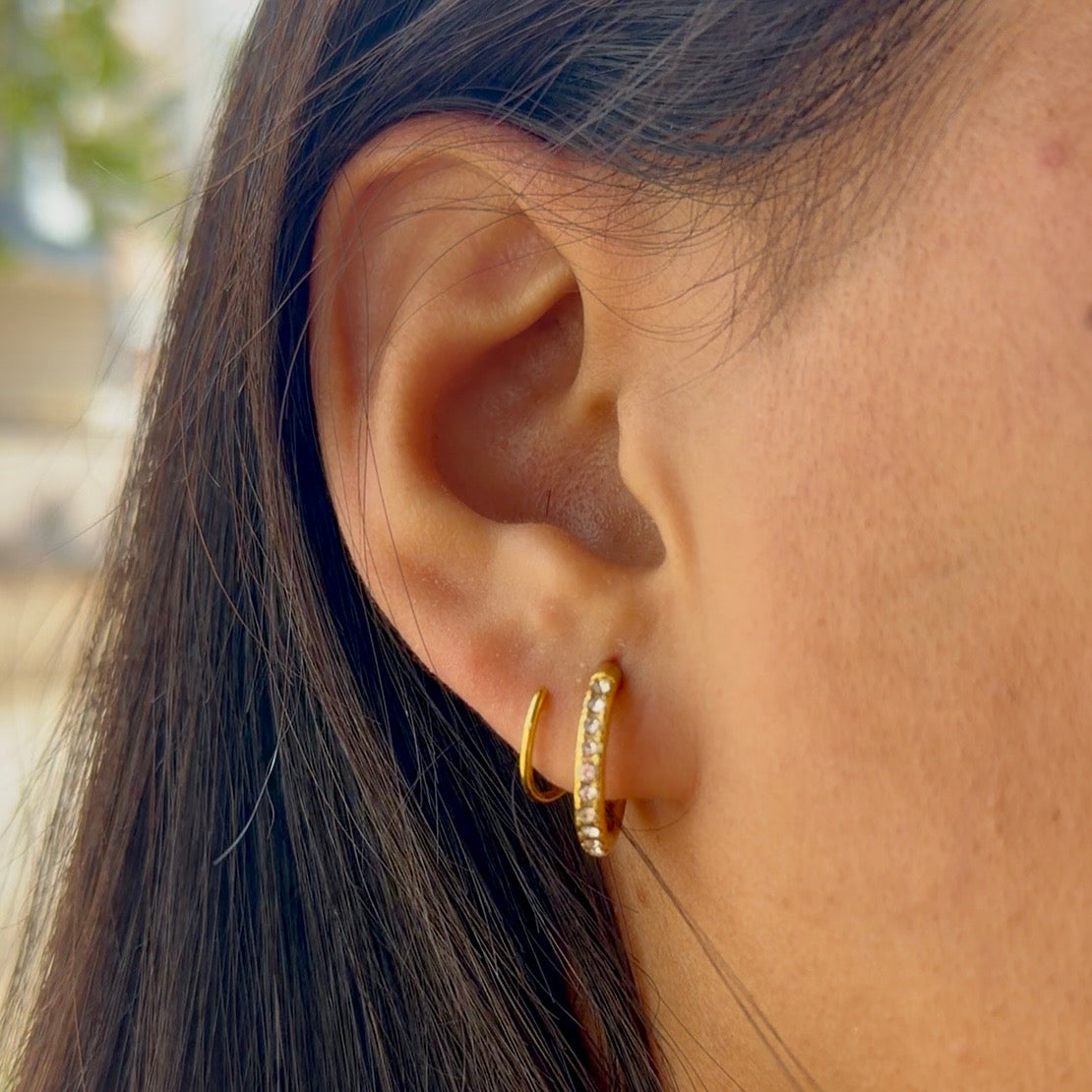 No-Pierce Glam Hoops