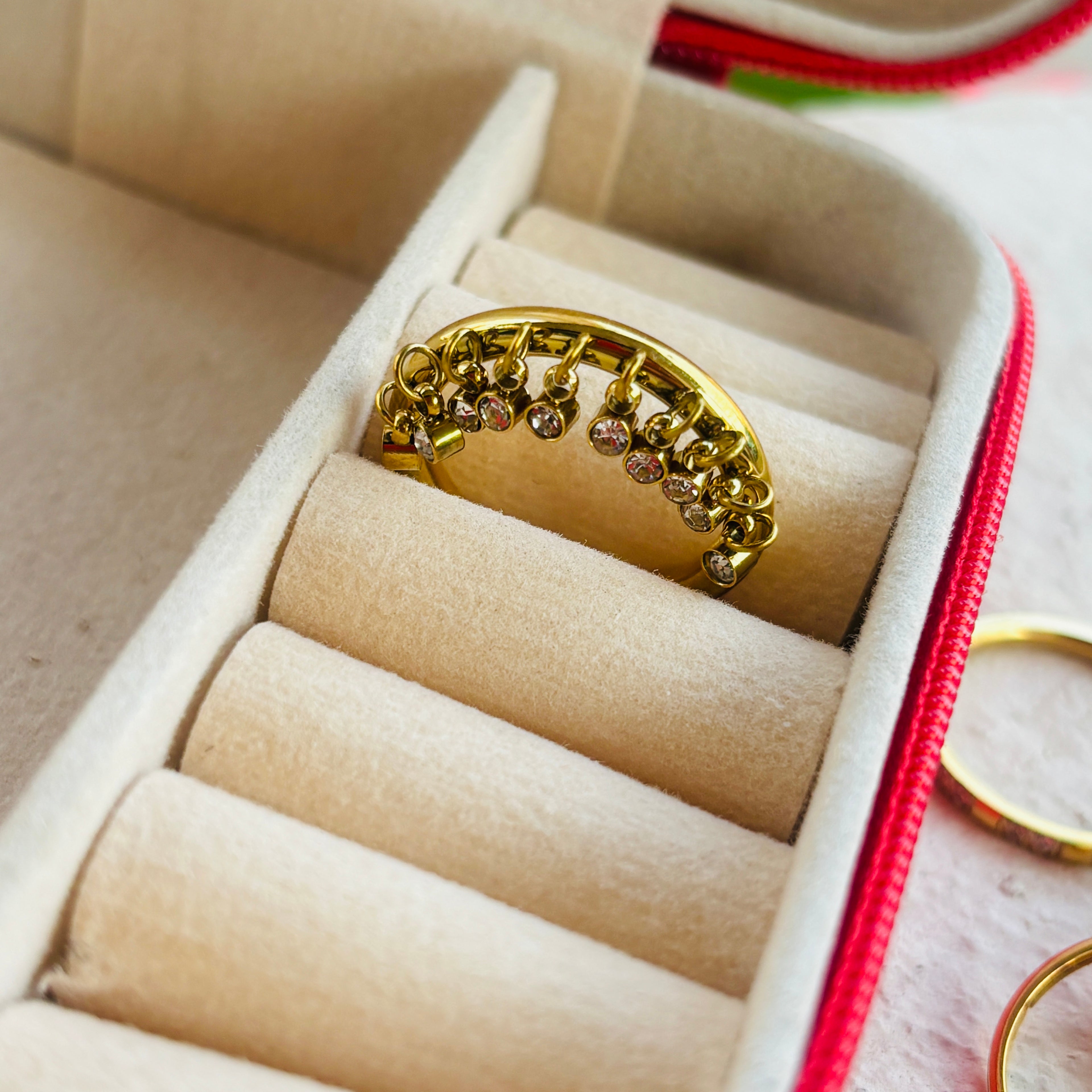 Lustre Bride Womens Ring