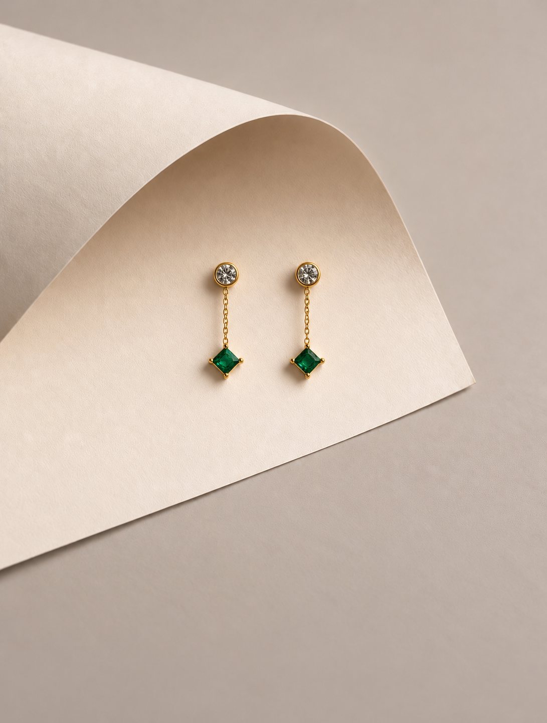 Jade Cascade Earrings