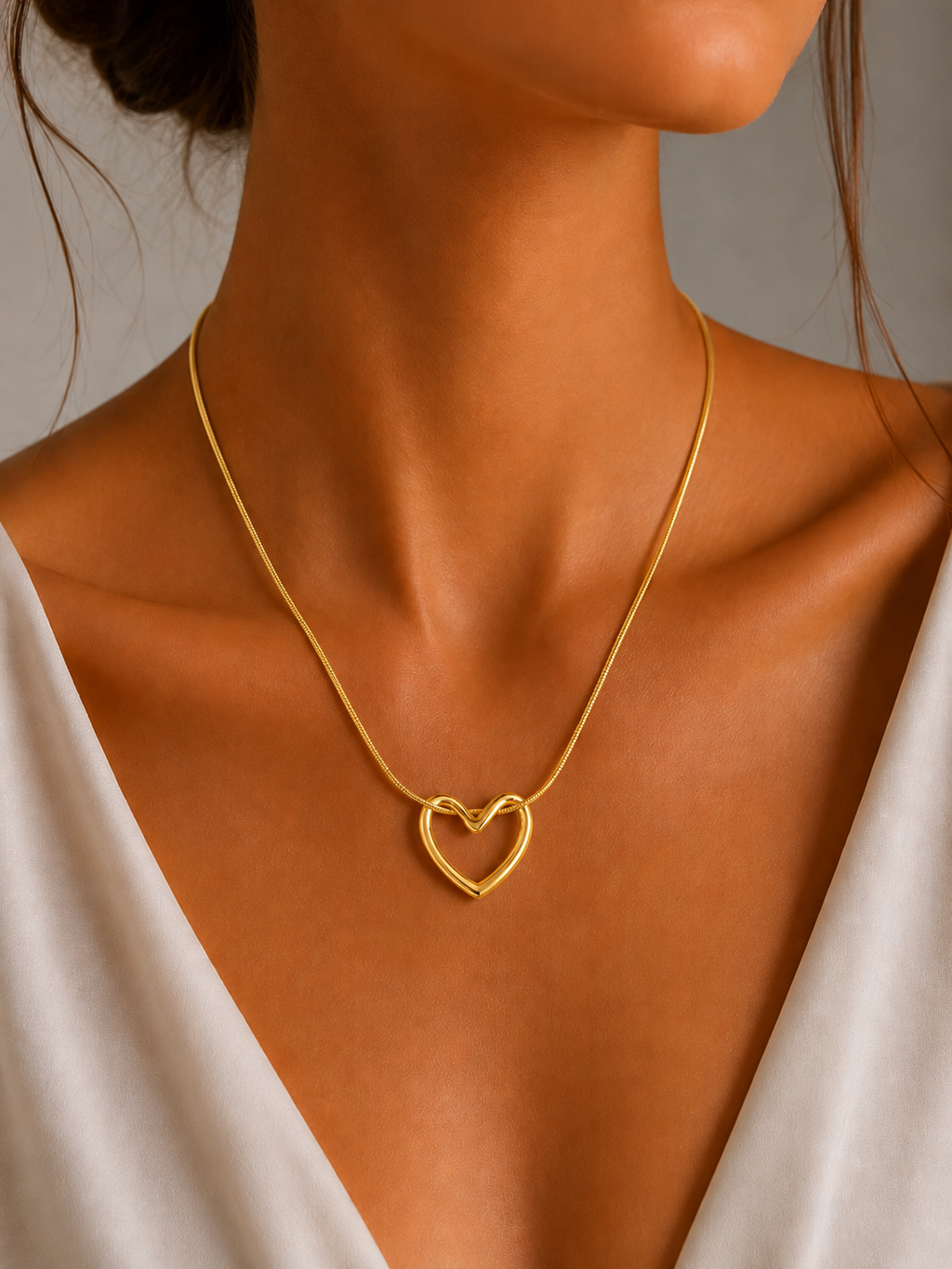 Viral Twisted Heart Necklace