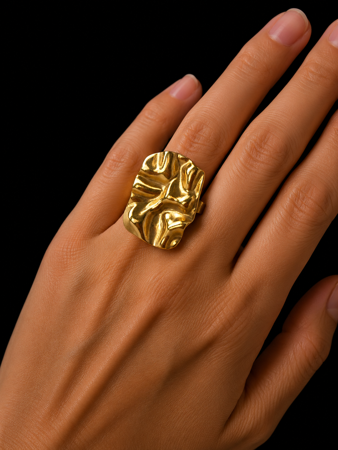 Royal Leaf Womens Ring