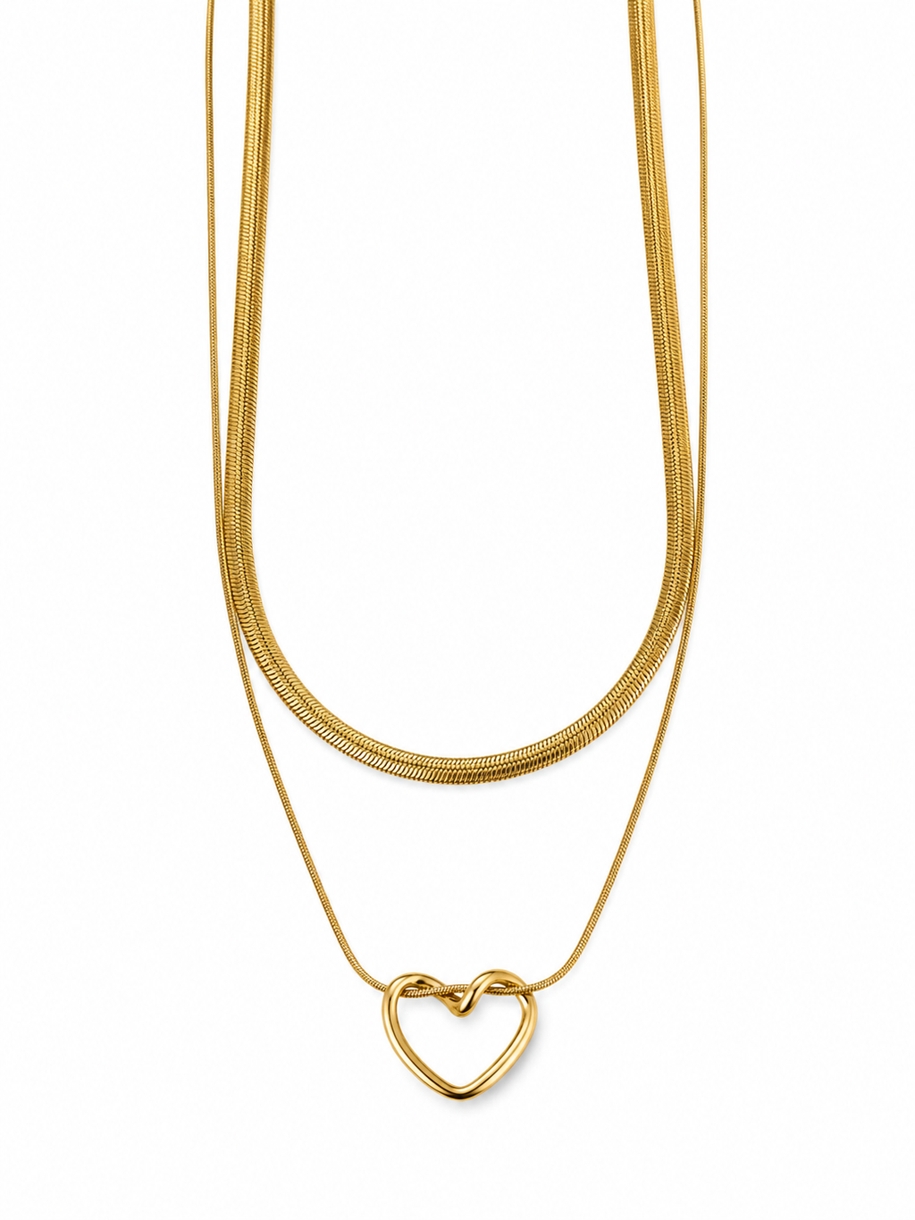 Double Layer Twisted Heart