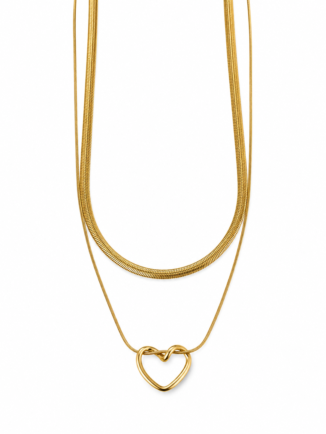 Double Layer Twisted Heart