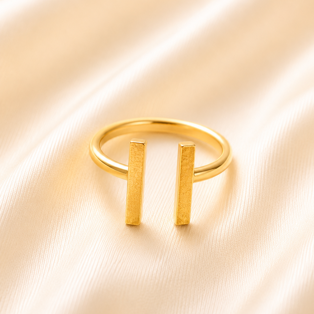 Twin Bar Womens Ring
