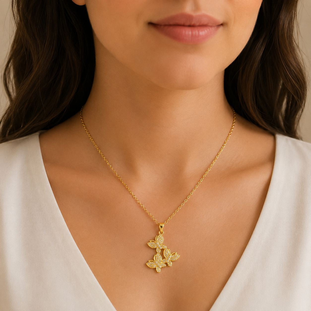 Empress Wings Butterfly Necklace