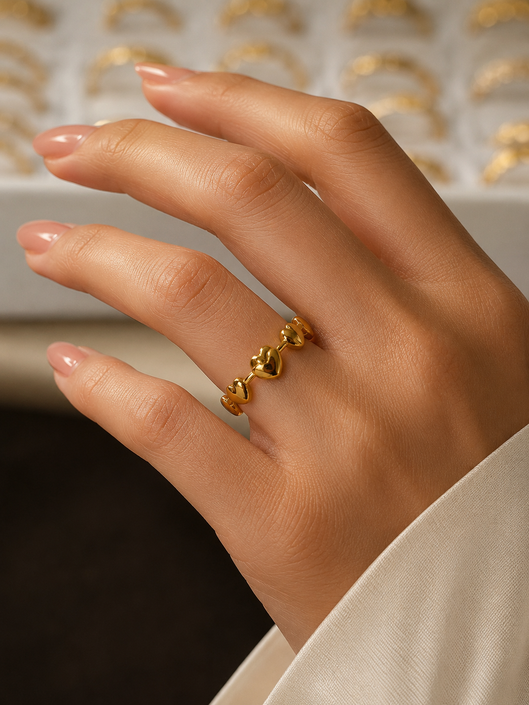 Heart To Heart Womens Ring