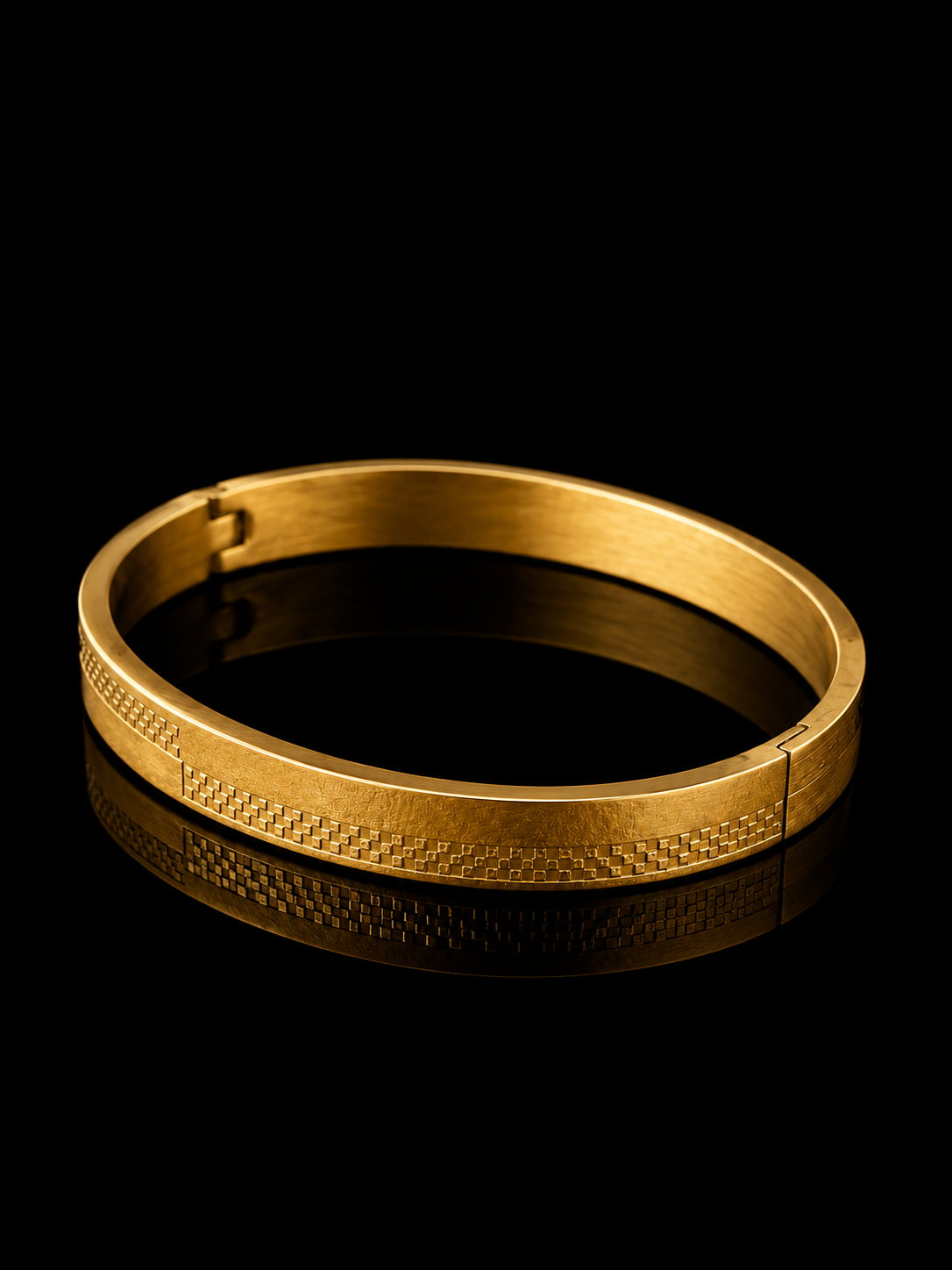 Golden Matrix Mens Kada