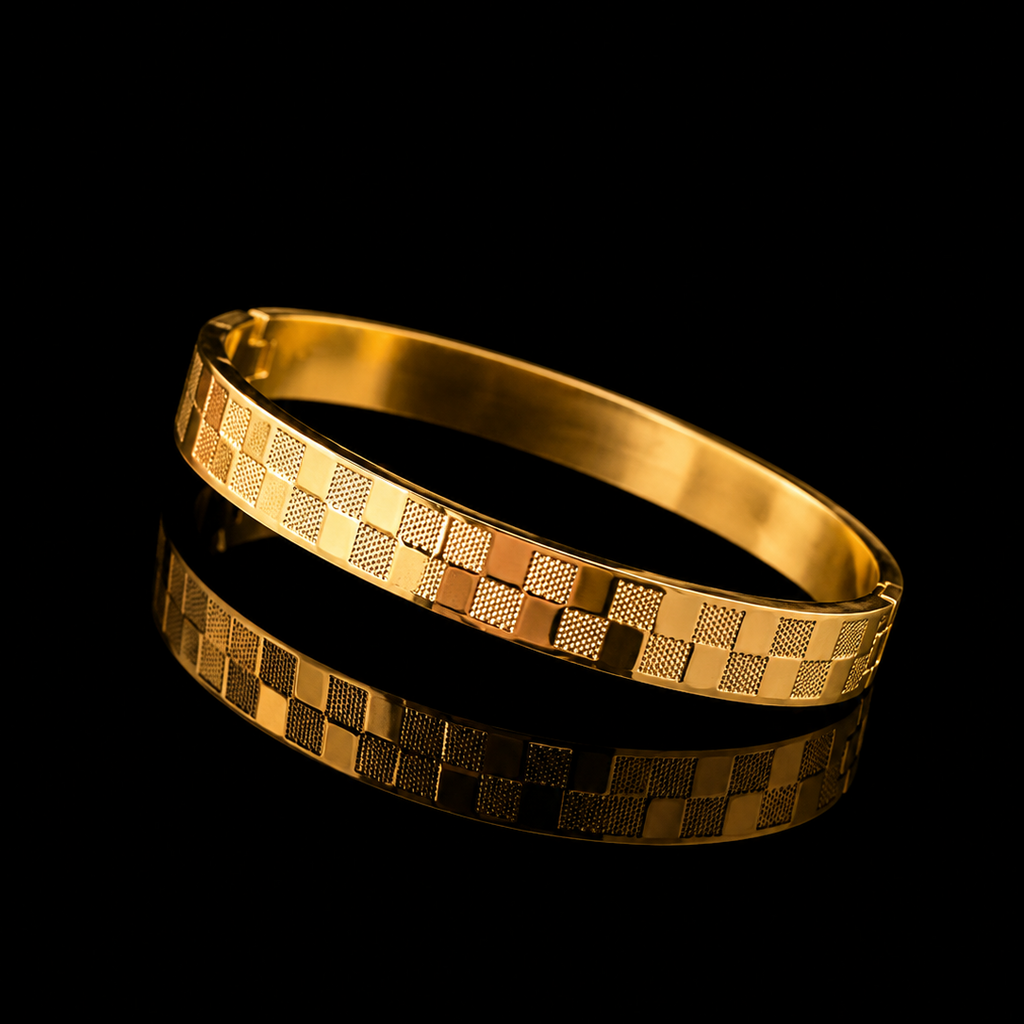 Golden Matrix Mens Kada