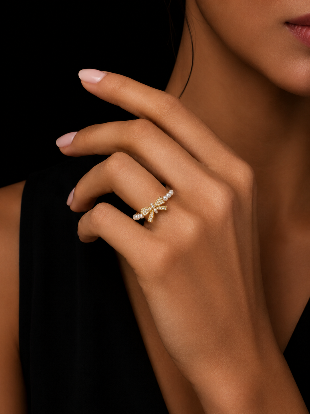 Aura Cross womens Ring
