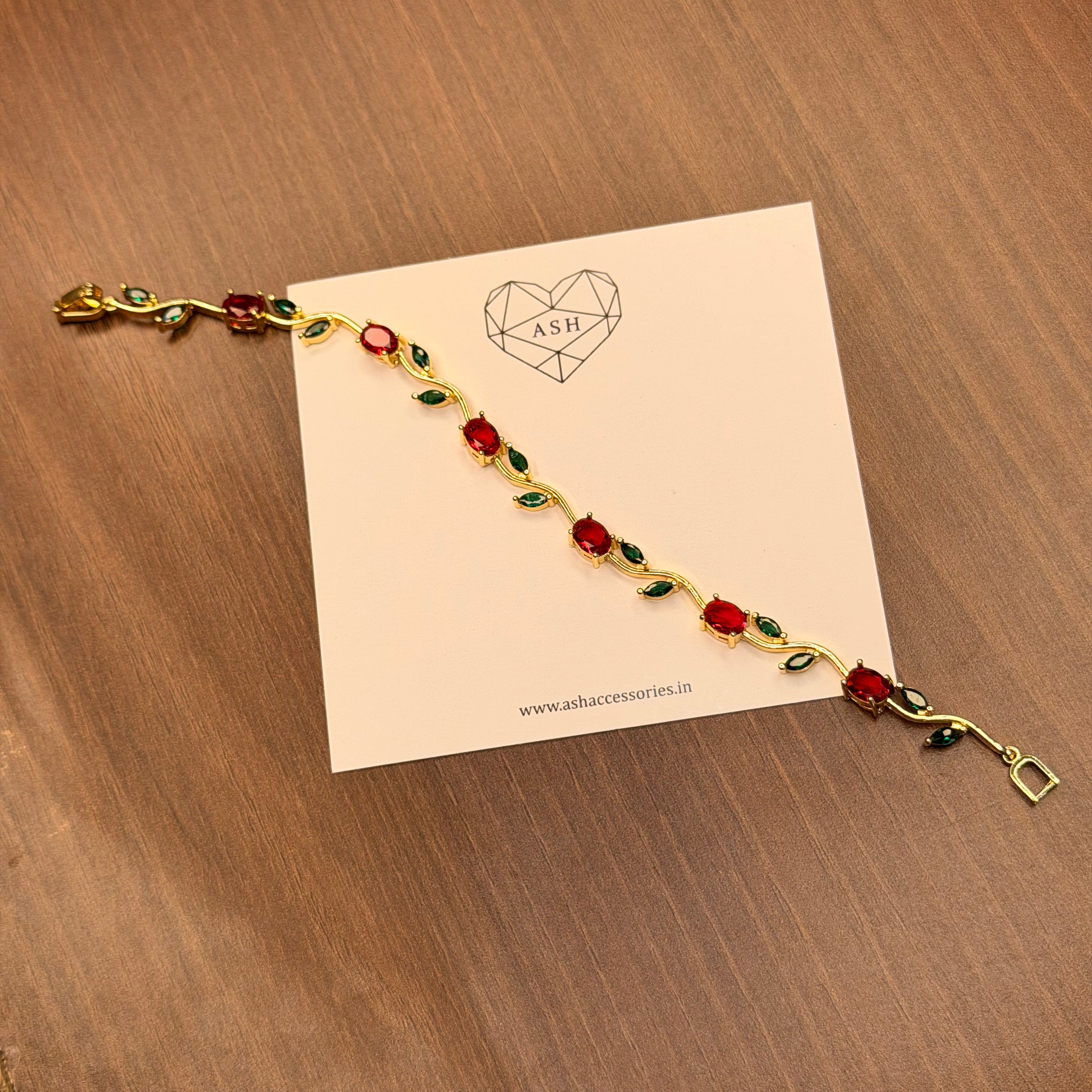 Tulip Bracelet ( Red )