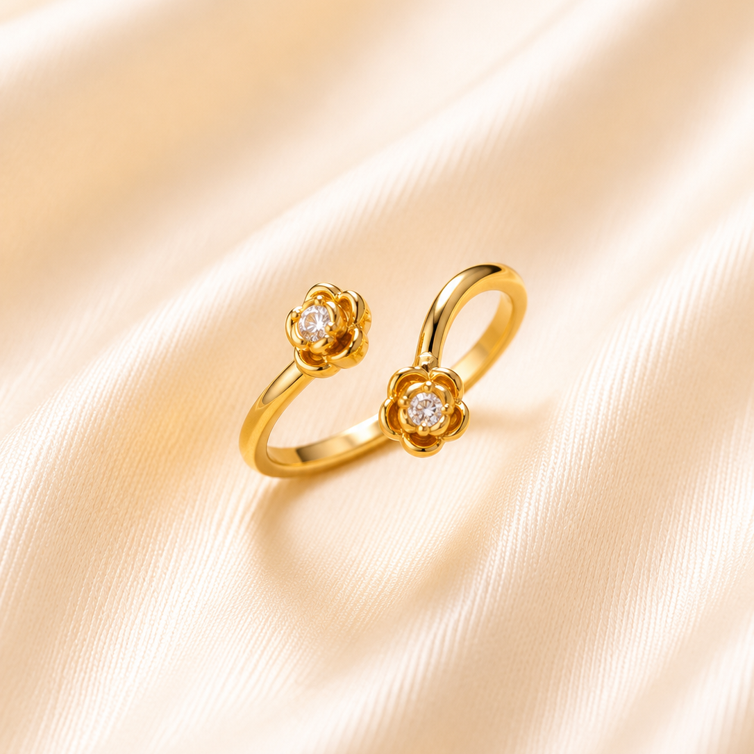 Bloom Duo Womens Ring