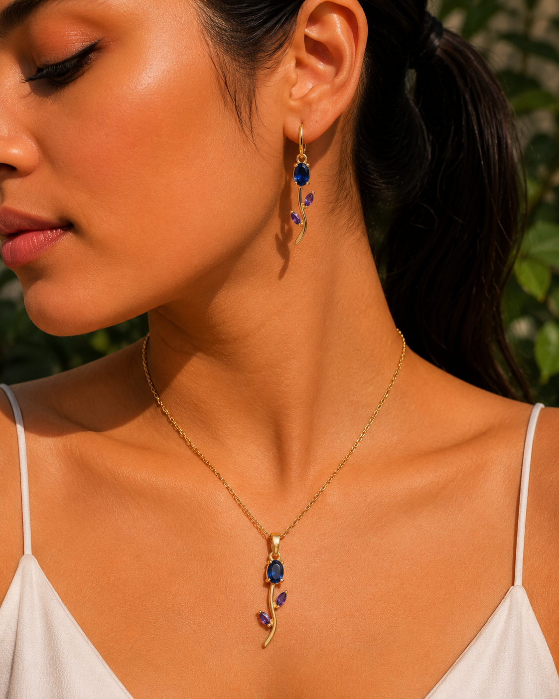 Blue Ruby Set