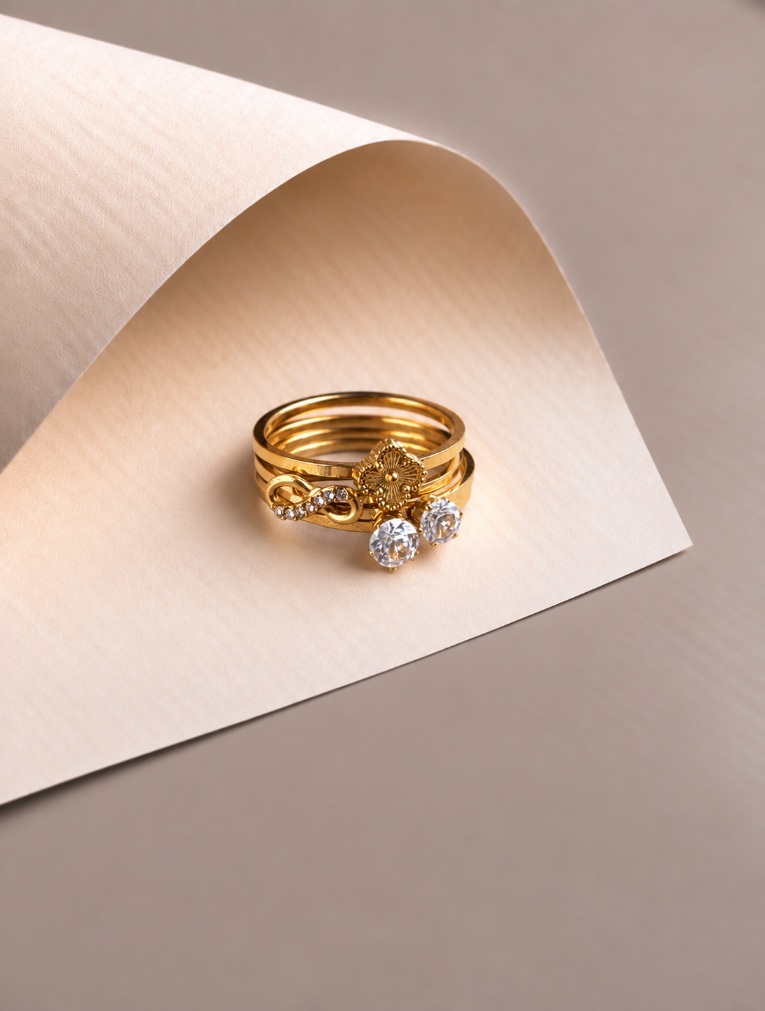 Froral Infinity Ring