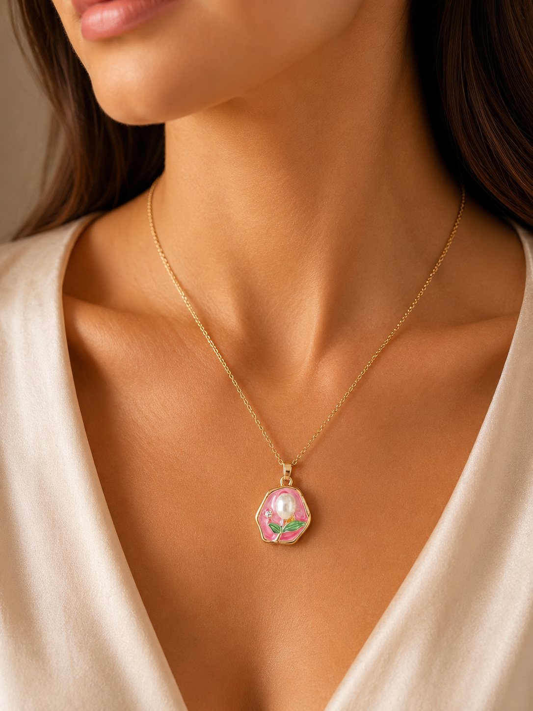 Blush Pearl Necklace