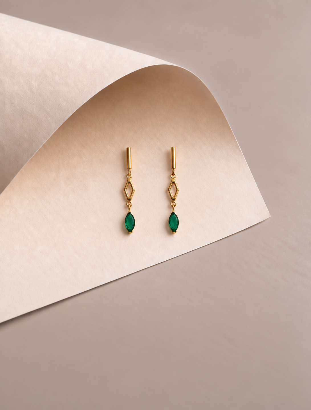Emerald Grace Earrings