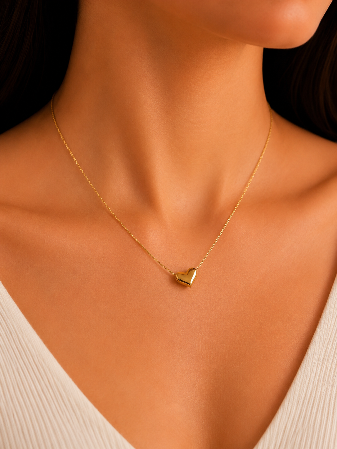 Heart Of Gold Necklace