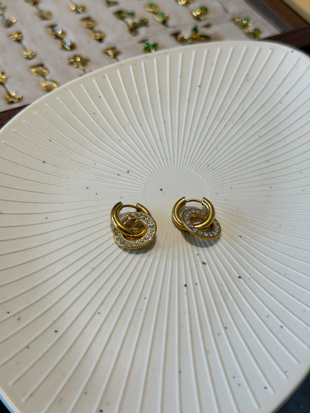 2 in 1 Nova Halo Earrings