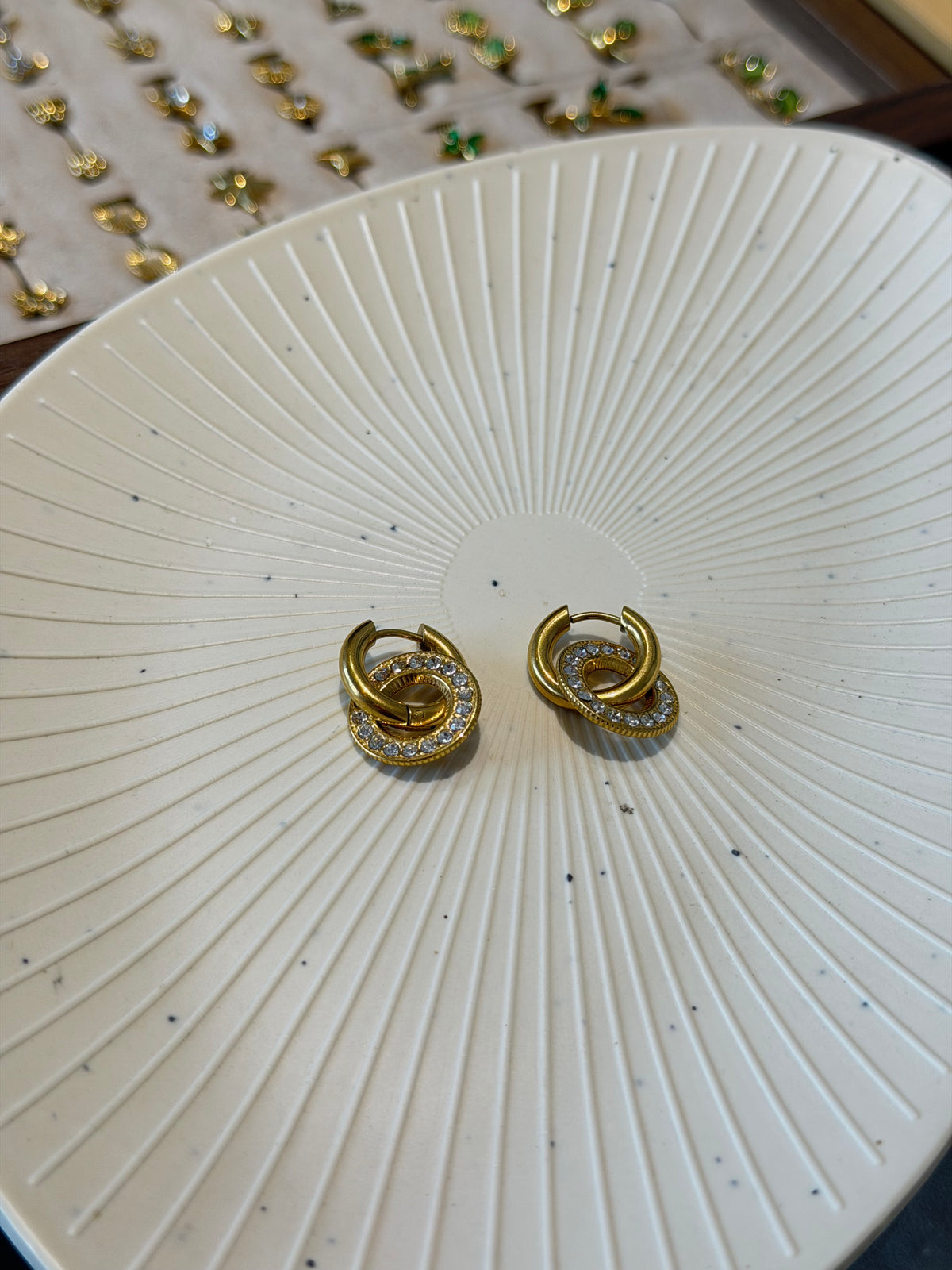 2 in 1 Nova Halo Earrings