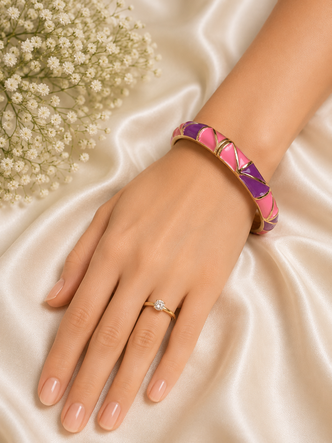 Berry Bliss Womens Bangle