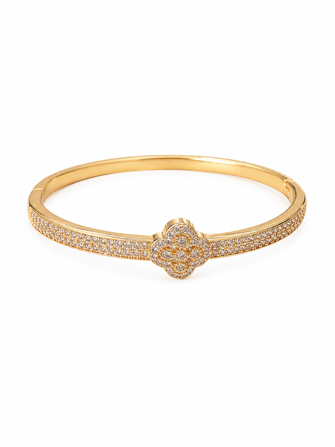 Golden Fortune Cuff Womens Bracelet