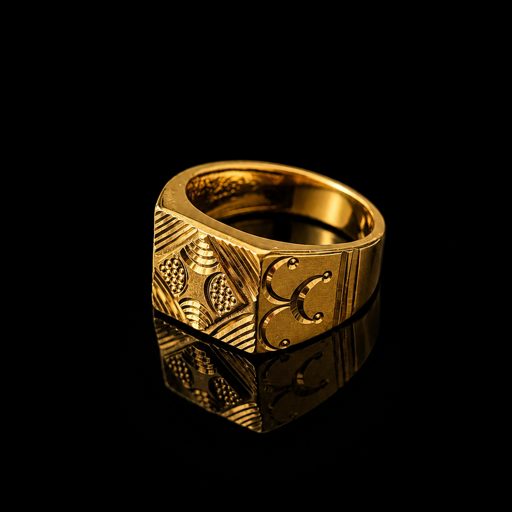 Dynasty Crest Mens Ring