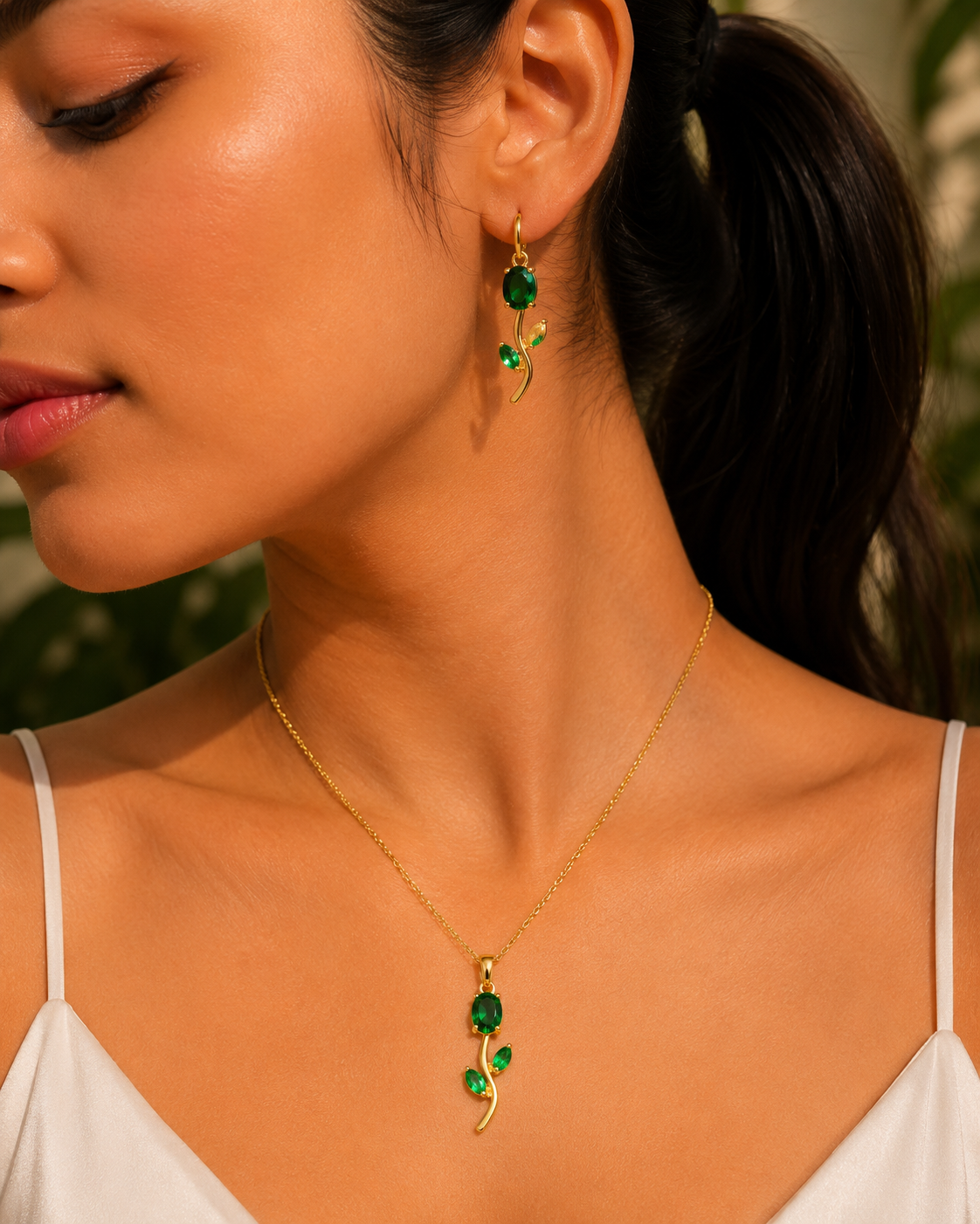 Green Ruby Set