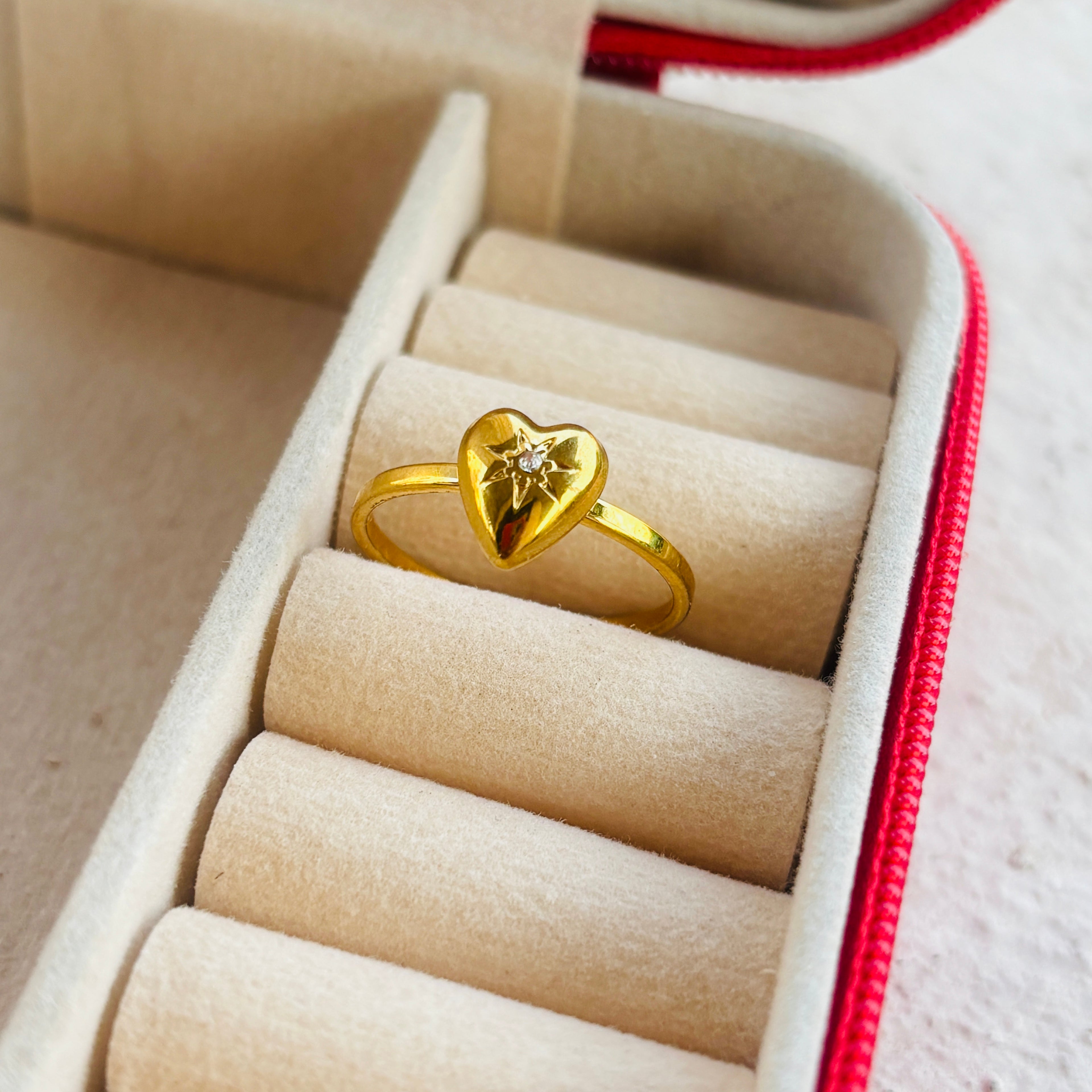Golden Nova Acjestable Womens Ring