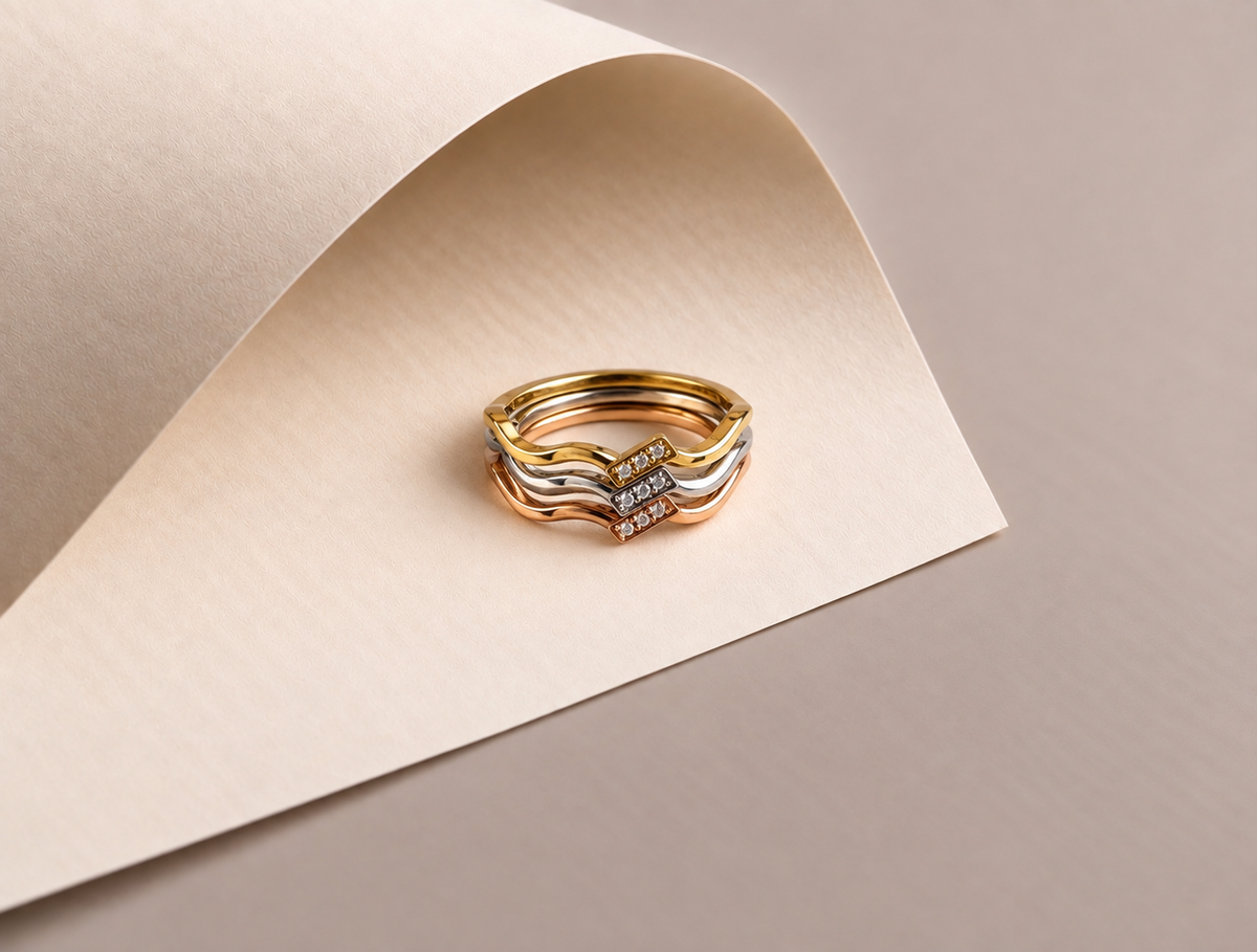 Luxe Wave Ring