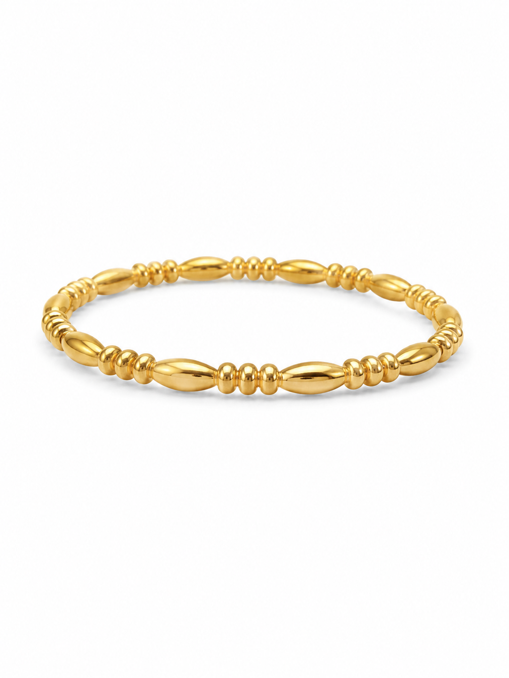 Golden Harmony Womens Bracelet Kada