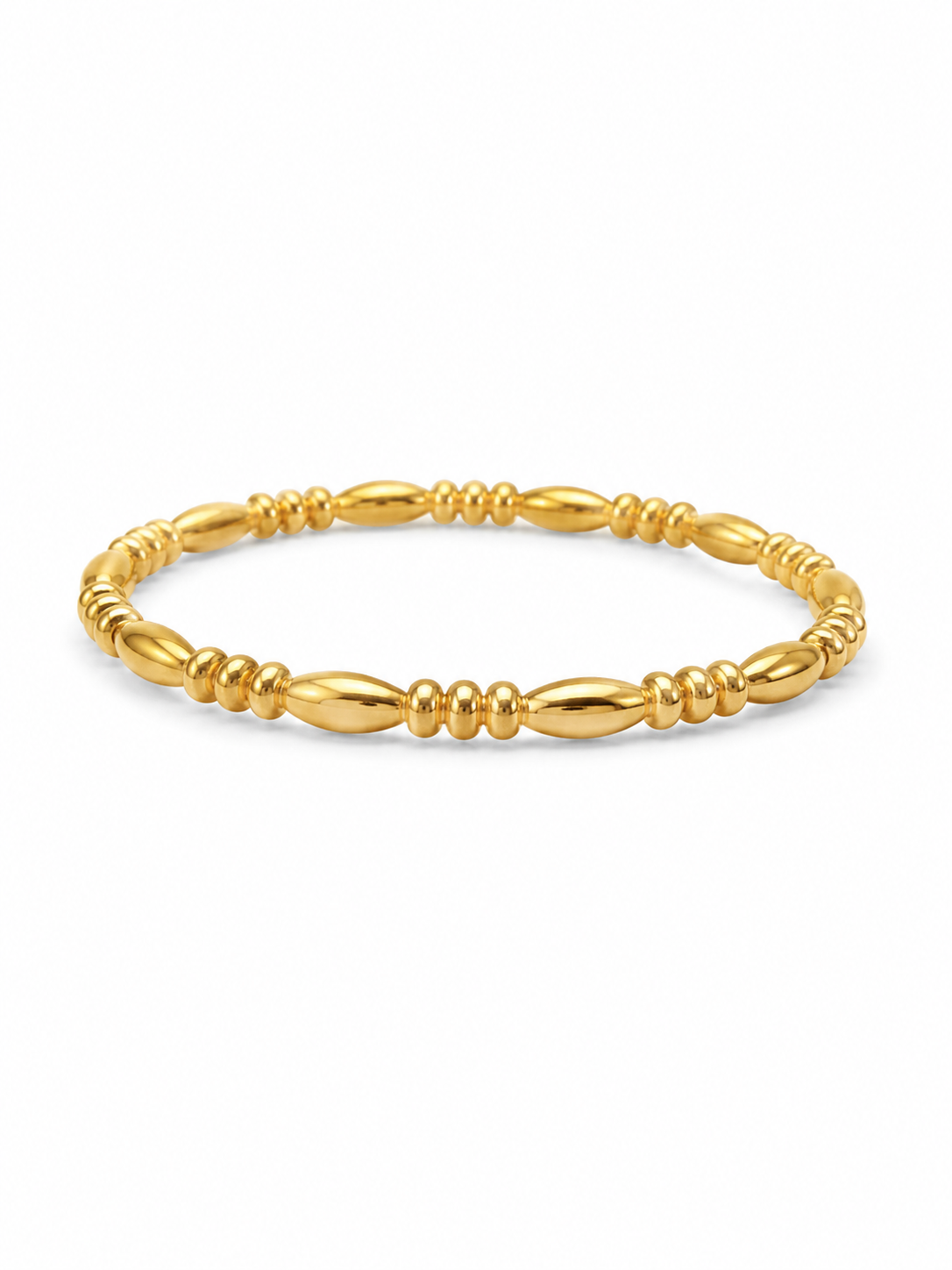Golden Harmony Womens Bracelet Kada