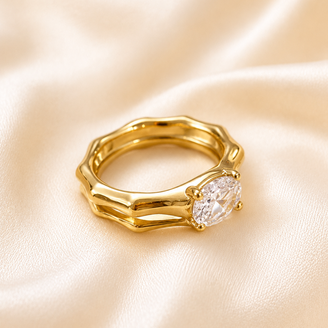 Bamboo Luxe Womens Ring