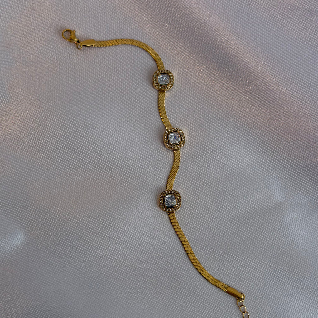 Golden Trio  Bracelet