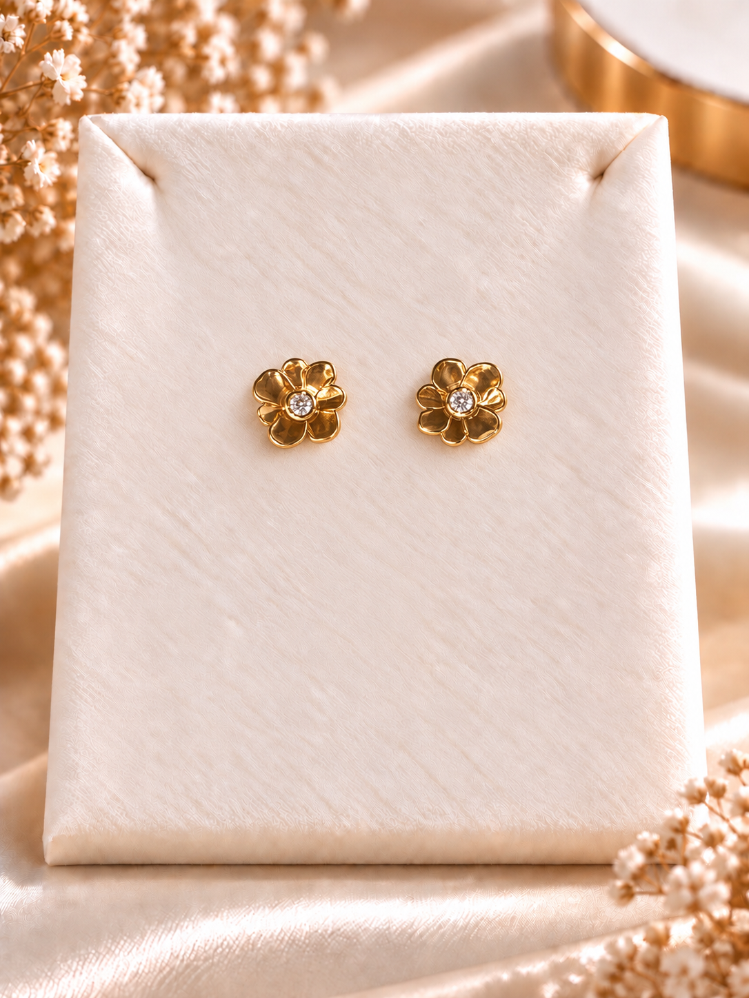 Golden Bloom Ballback Studs