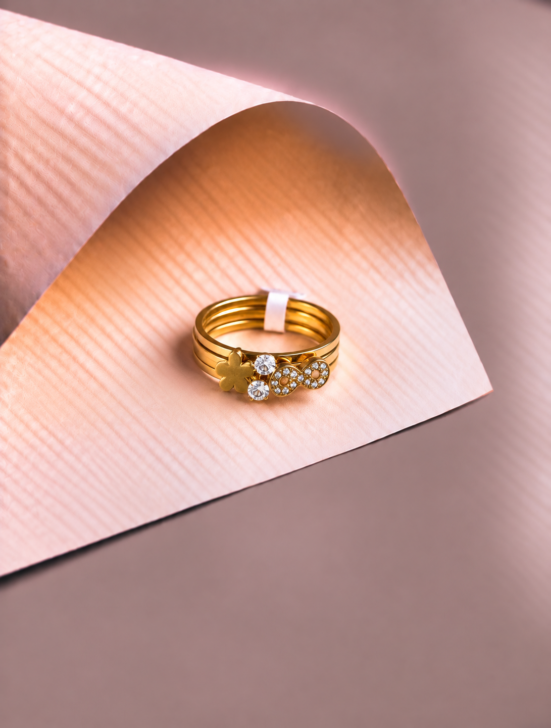 Infinity Flower Ring