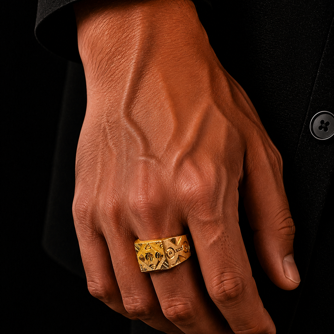 Apex Signet Mens Ring