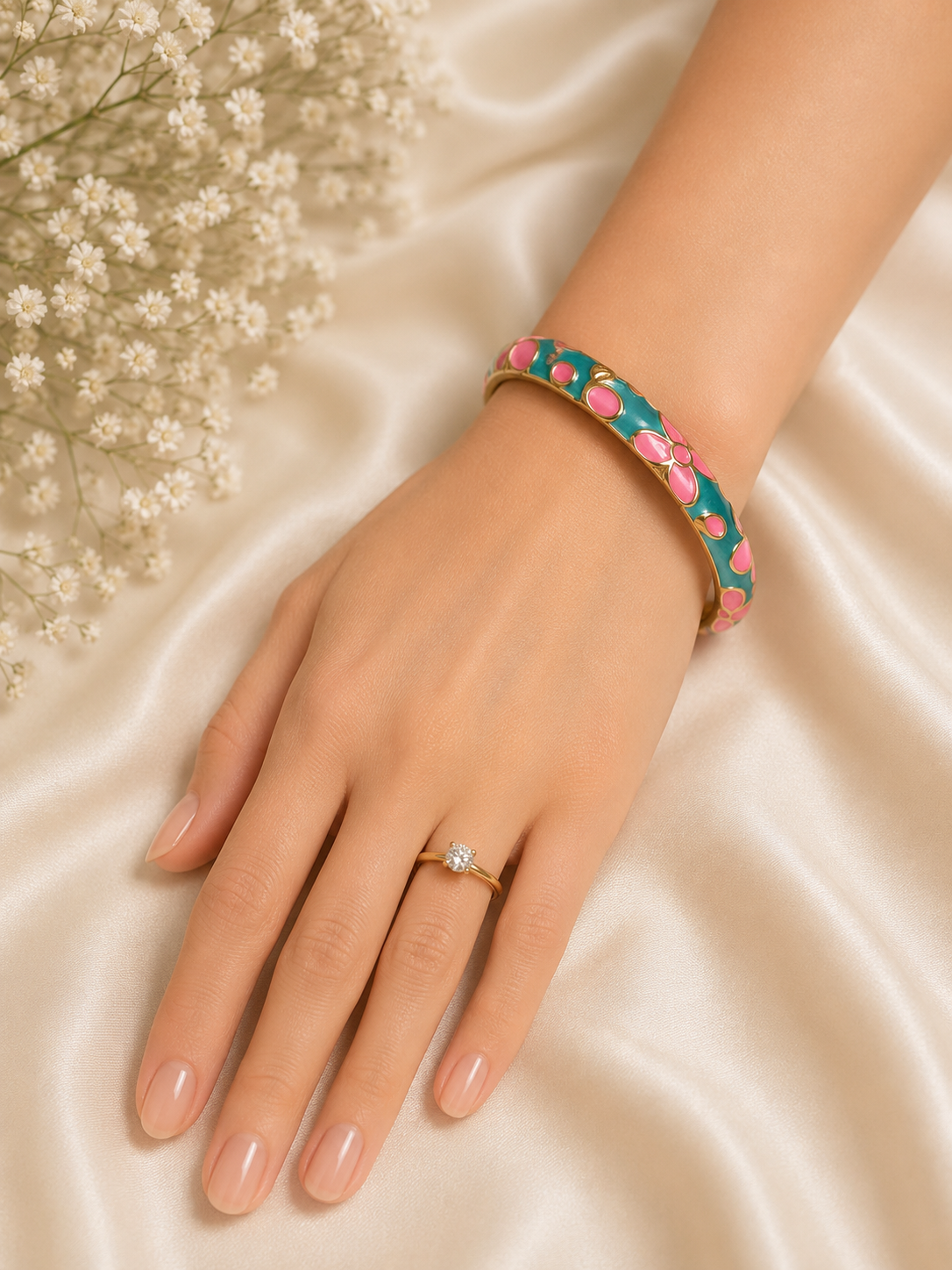 Ocean Blossom Bangle