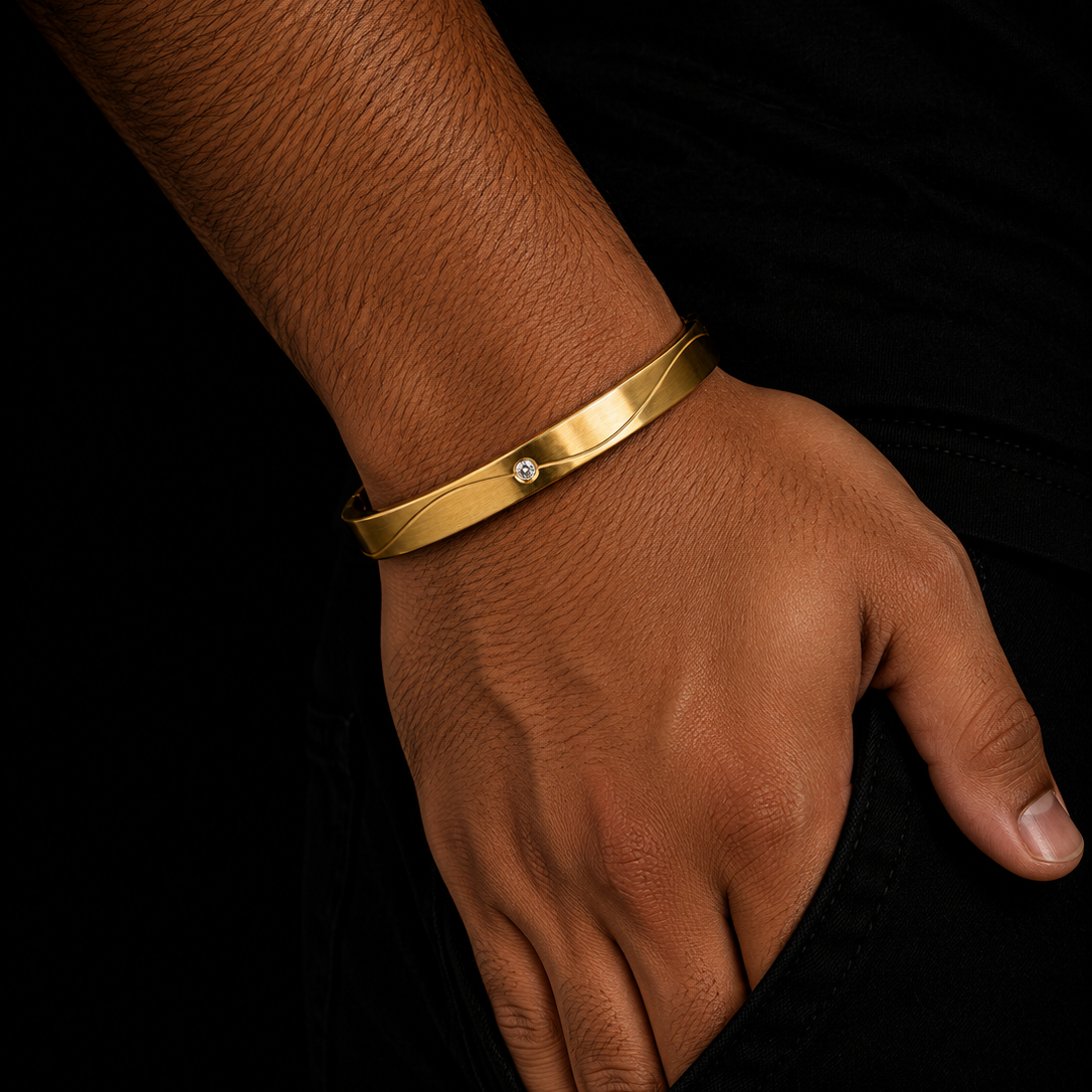 Crown Glow Mens Kada