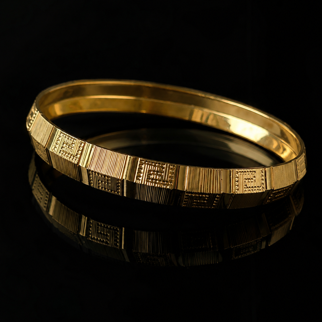 Royal Blocks Mens Kada