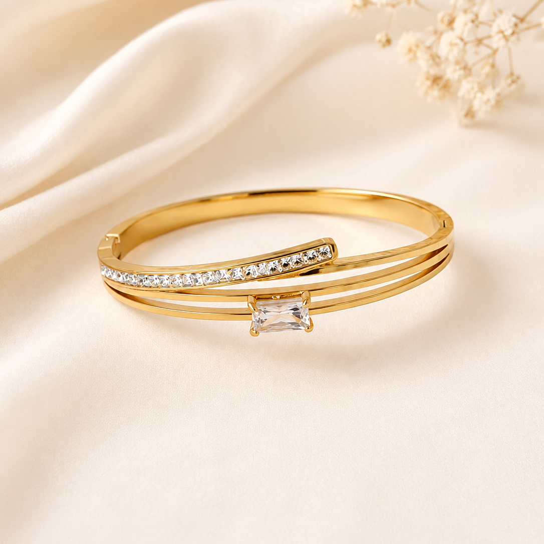 Crystal Curve Baby Kada