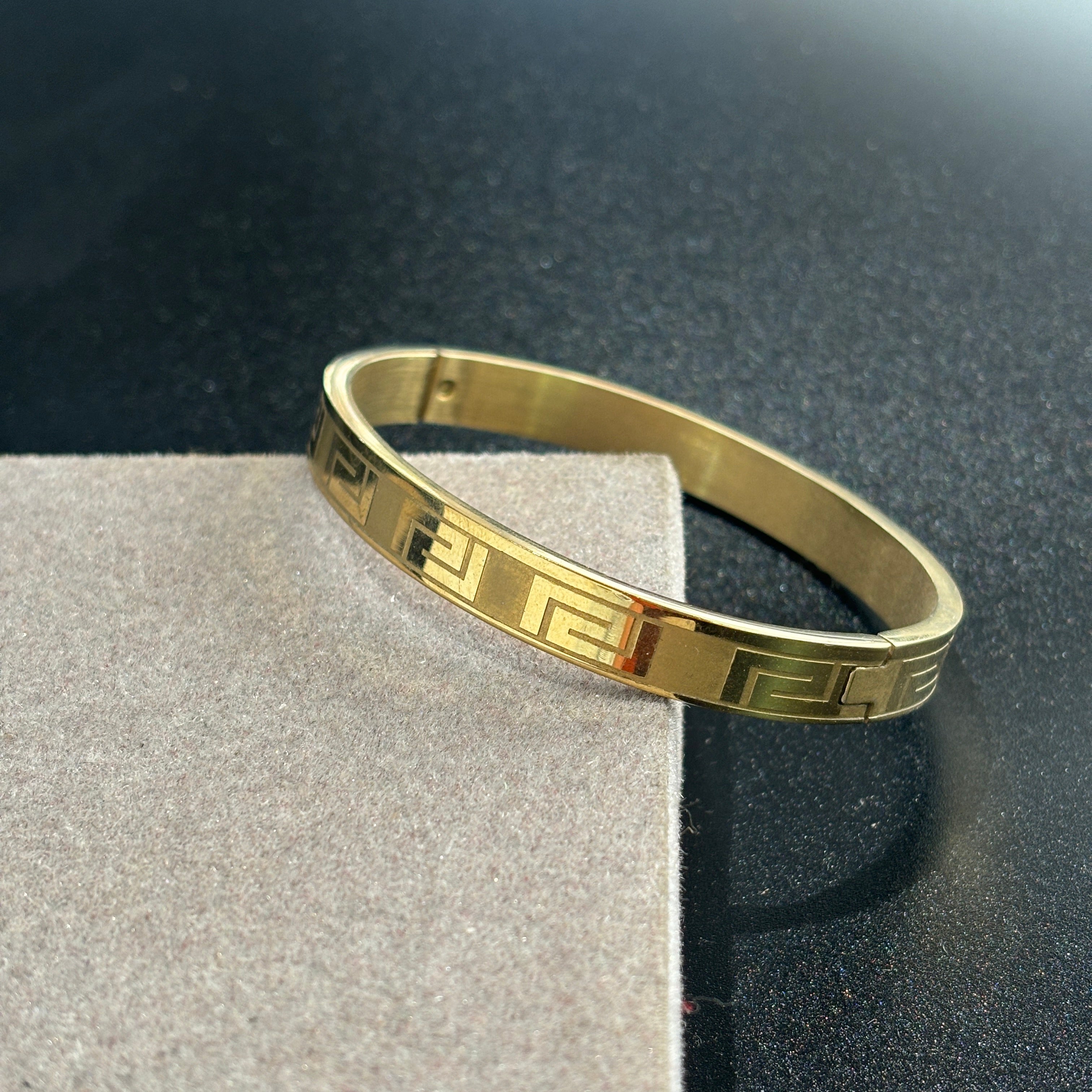 Greek Mens Bracelet Kada