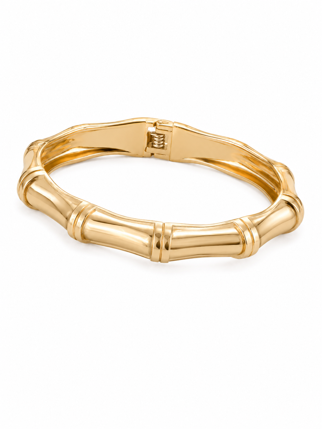 Golden Bamboo Bangle