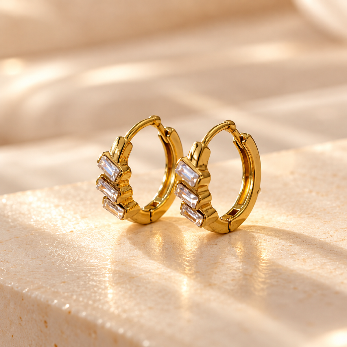 Serene Spark Hoops