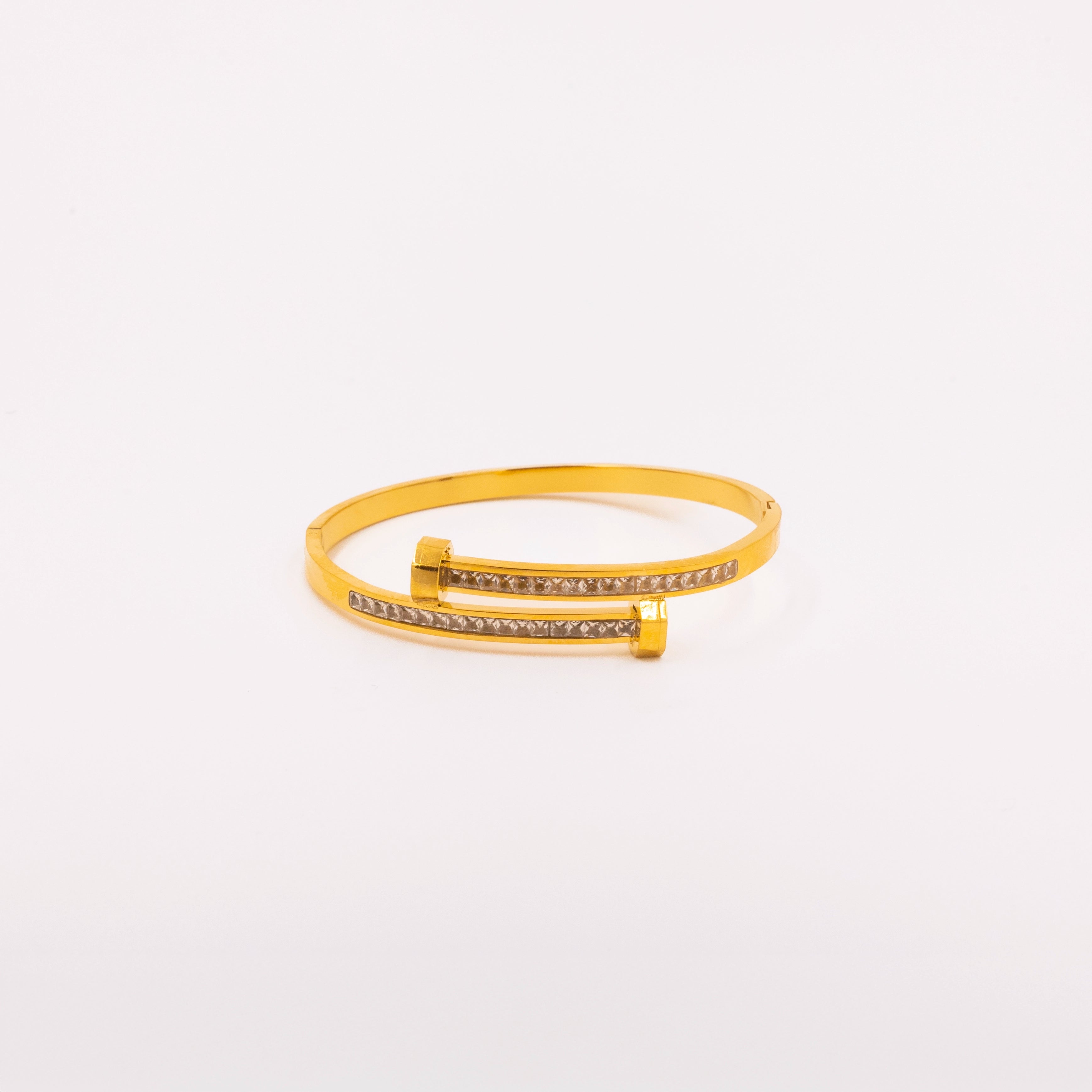 Oval Cut Diamond Bracelet Kada