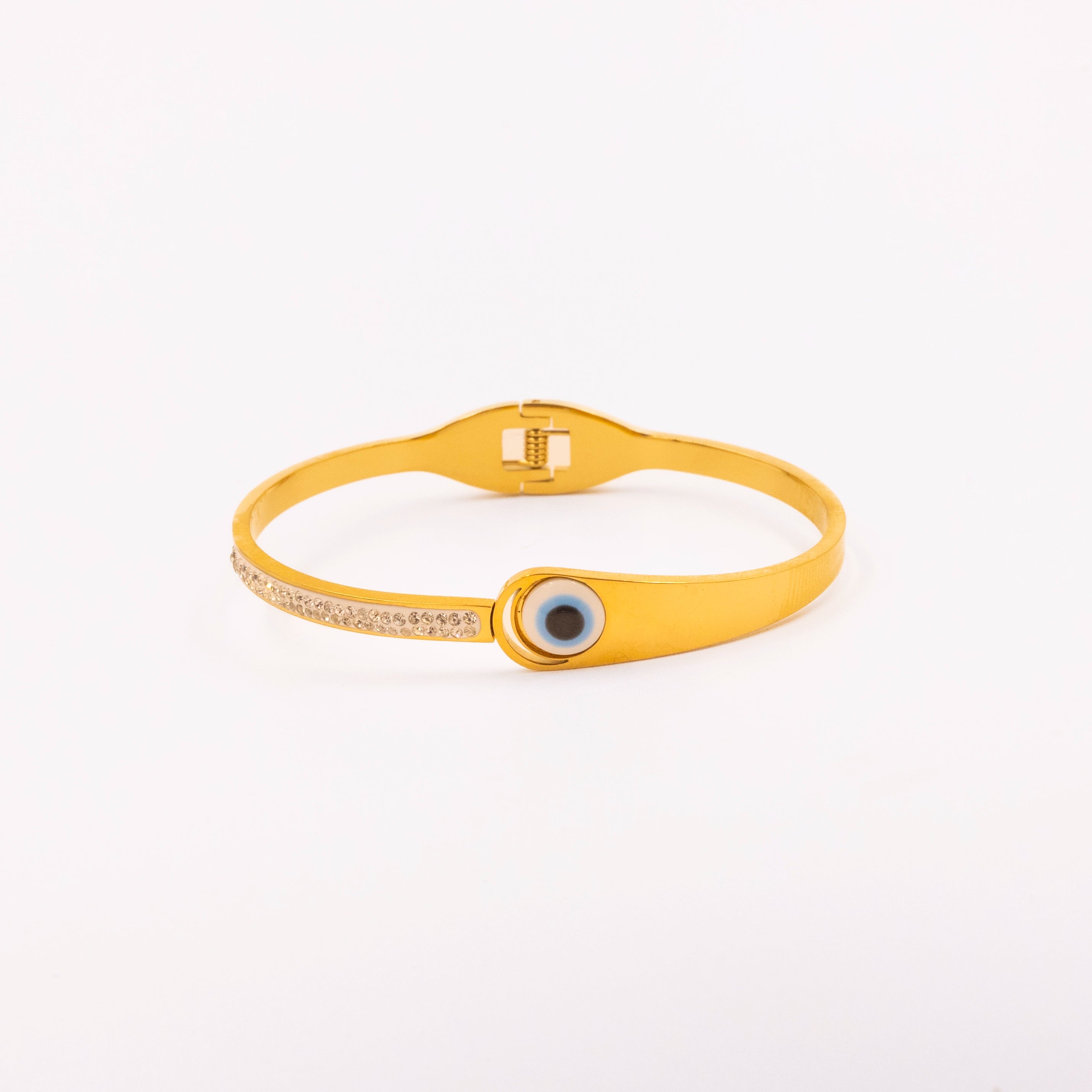 Evil Eye Diamond Elegant Bracelet Kada