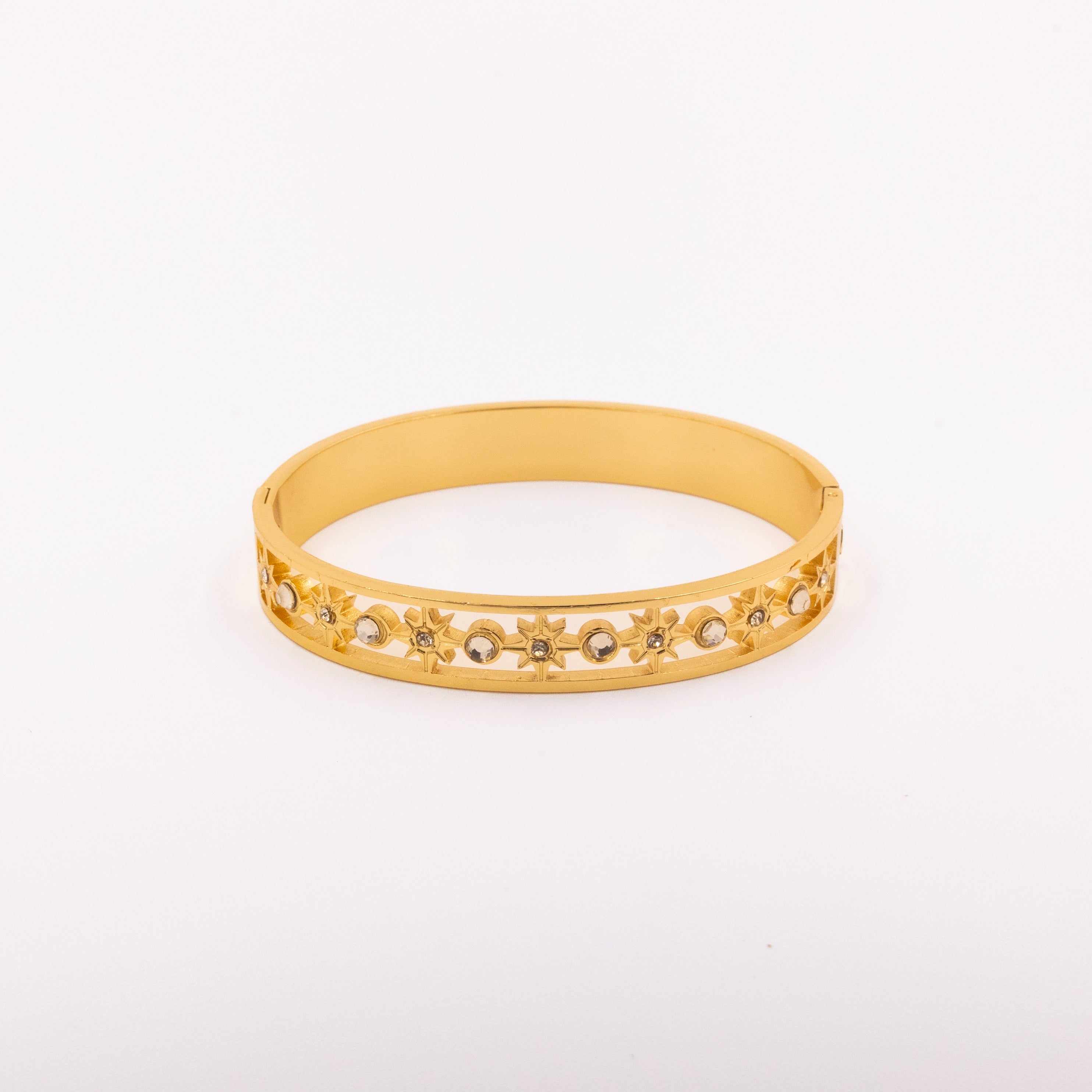 Designer White Diamond Bracelet Kada