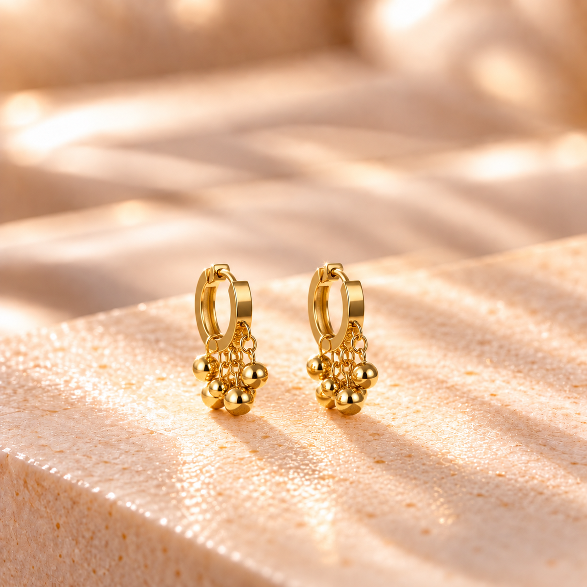 Bellare Charm Hoops