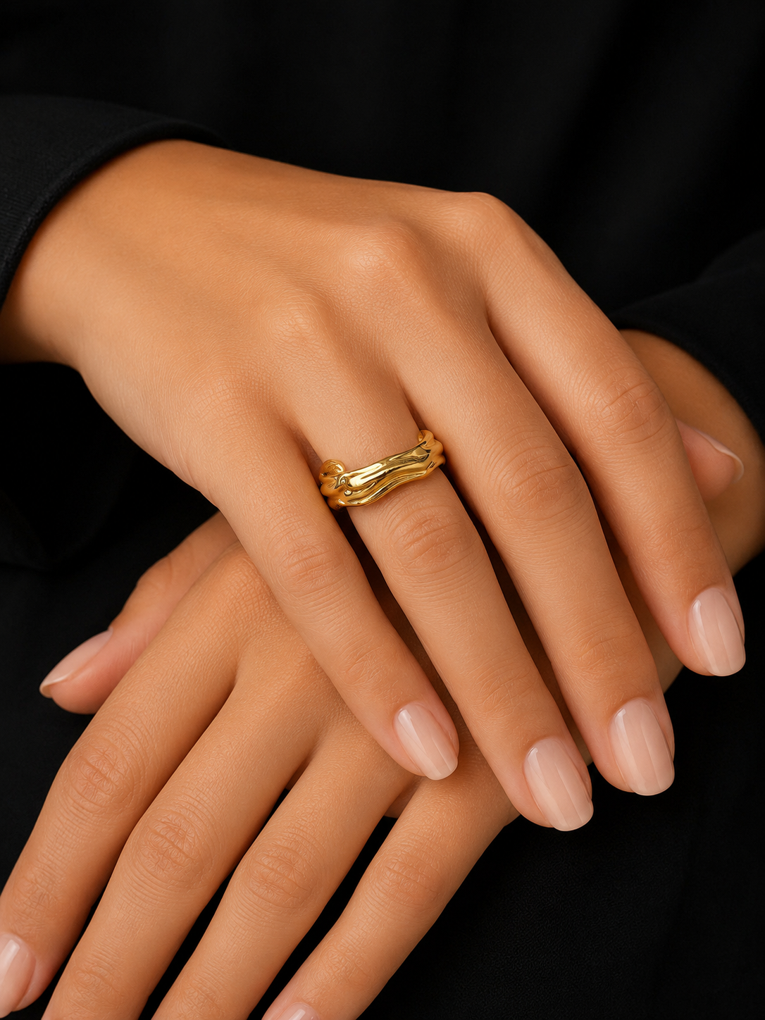 Elysian Curve Womens Ring