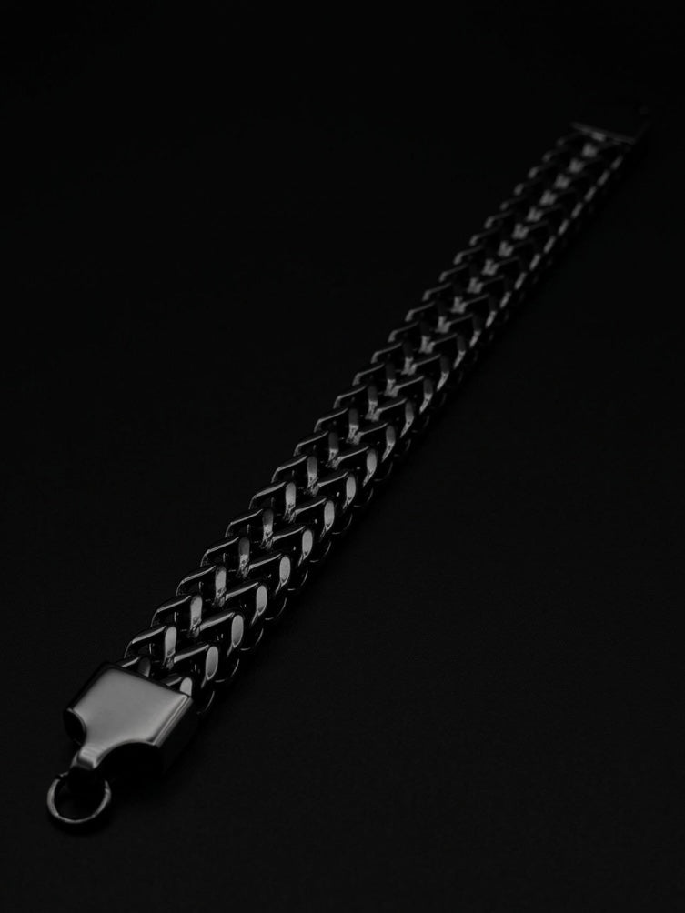 Black Panther Mens Bracelet